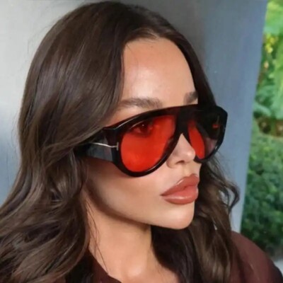 Brand Italy Orange Lens Celebrity Fashion Luxury Couture Designer Paris Eyewear