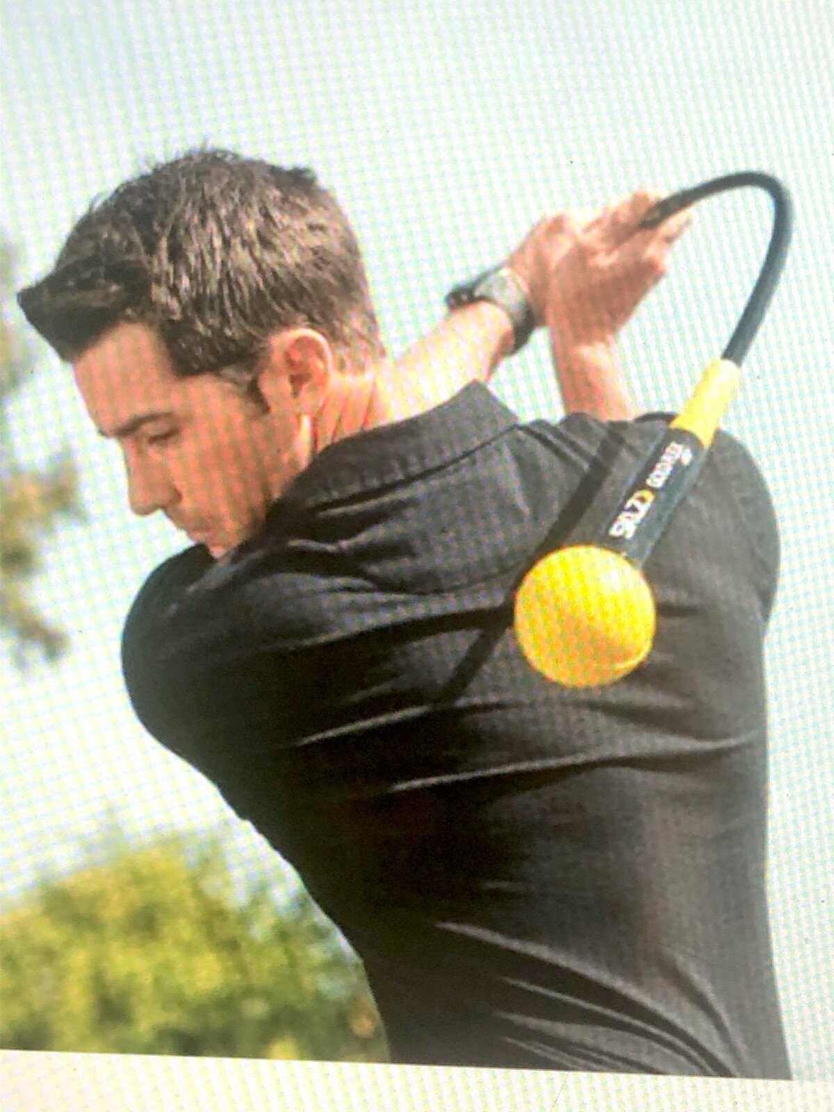 SKLZ Gold Flex Golf Swing Trainer Black/Yellow 48" NEW in original