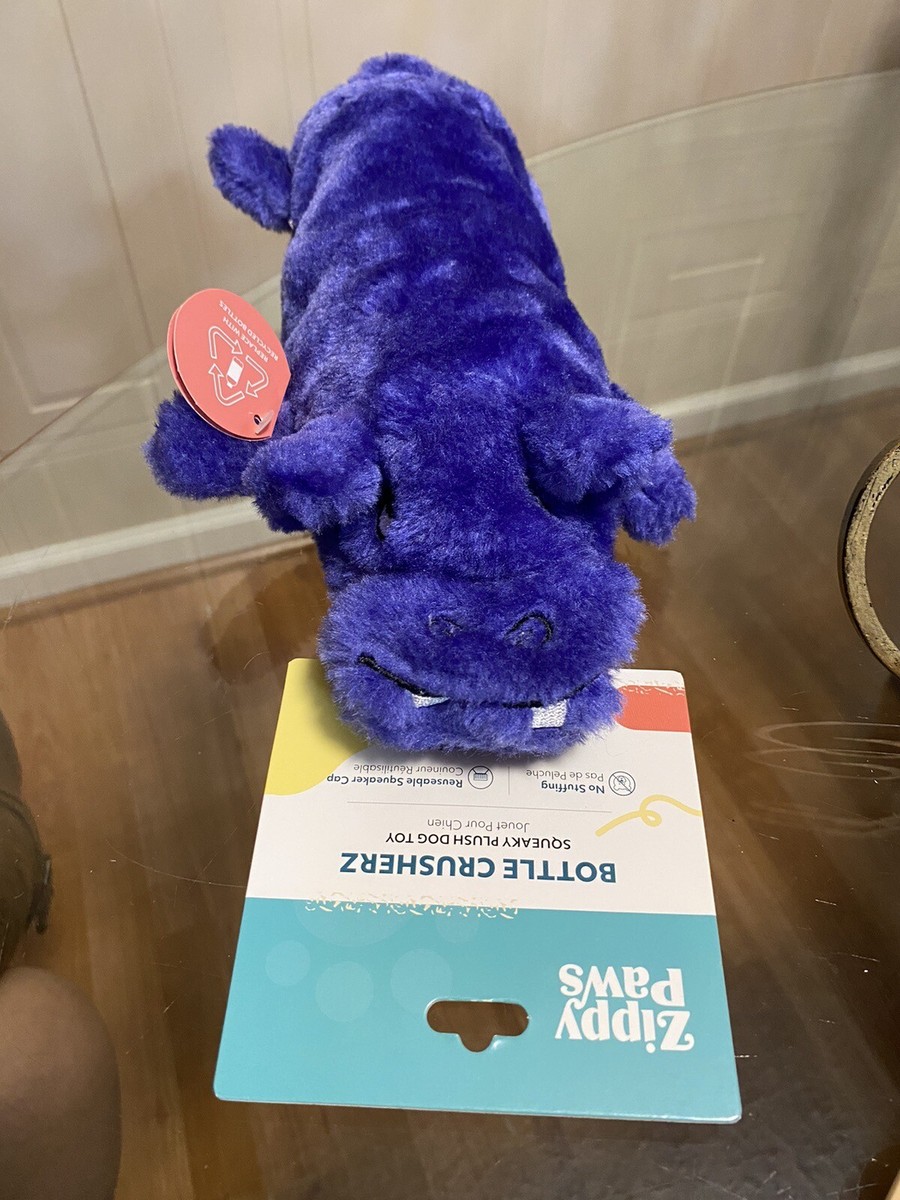Zippy Paws Crusherz with Replaceable Plastic Squeaker Bottle Dog