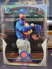 2023 Bowman #BCP-219 Adan Sanchez 1st Mojo Refractor CUBS PWE