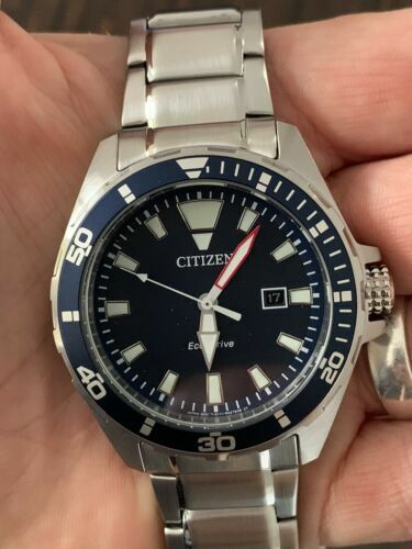 Citizen Exceed H111-T016952 AS7030-52A Eco Drive Date Solar Mens 