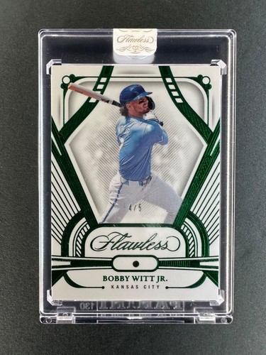 2024 Panini impecable béisbol Bobby Witt Jr. gema esmeralda/5