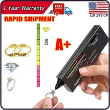 Diamond Gemstone Tester Selector Illuminated Jewelry Testing Tool Pen Portable
