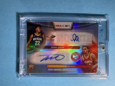 2025-26 NBA Hoops Rookie Dual Auto Derik Queen/Asa Newell #HRD-DAS Mint (RC)