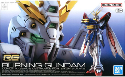 RG 37 BURNING ex GOD Gundam 1/144 GF13-017NJII Robot Real Grade