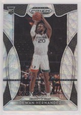 2019-20 Panini Prizm Draft Picks Blue Wave 283/299 Dewan Hernandez #63 02v3