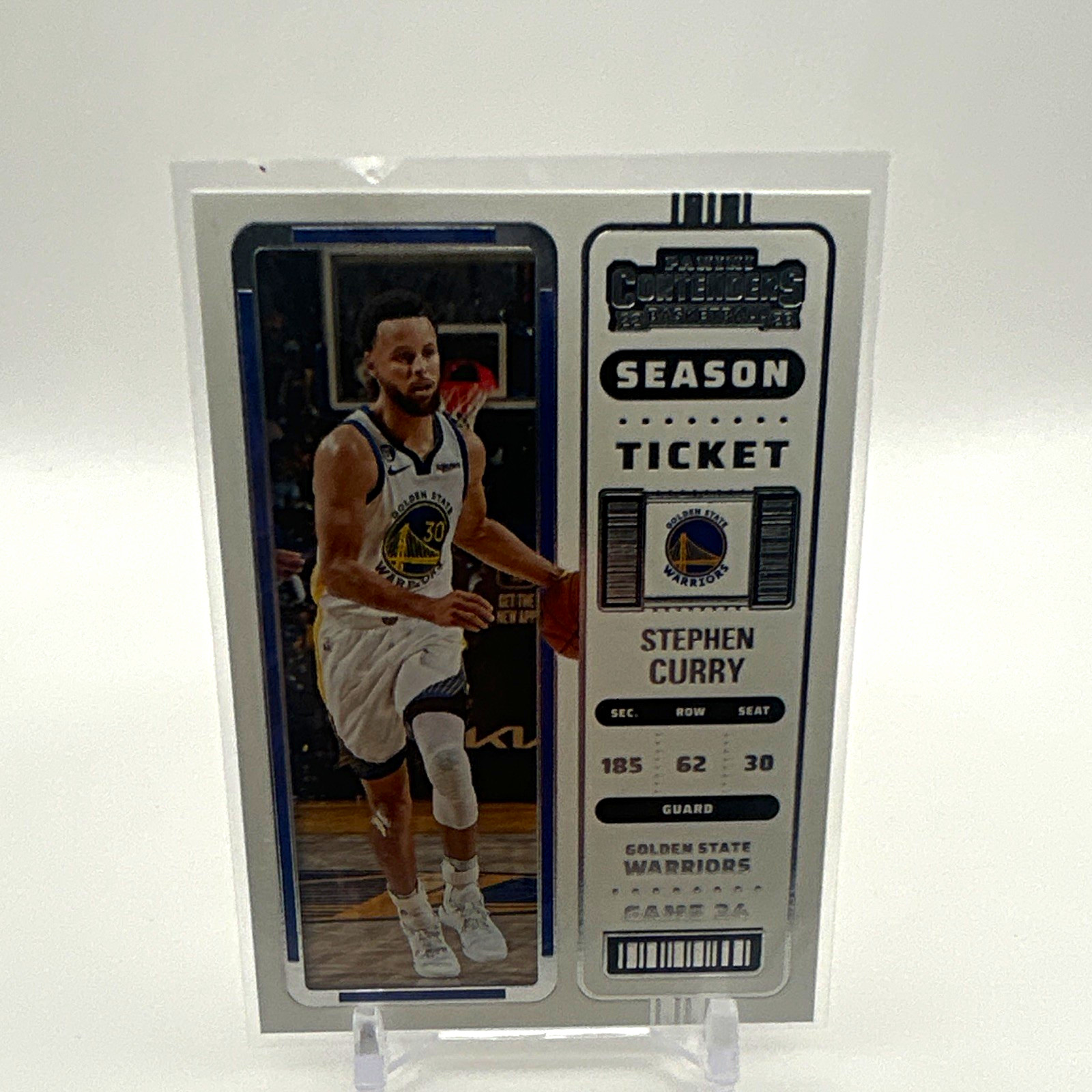 Panini 2022-23 Contenders Stephen Curry Golden State Warriors Season Ticket #31