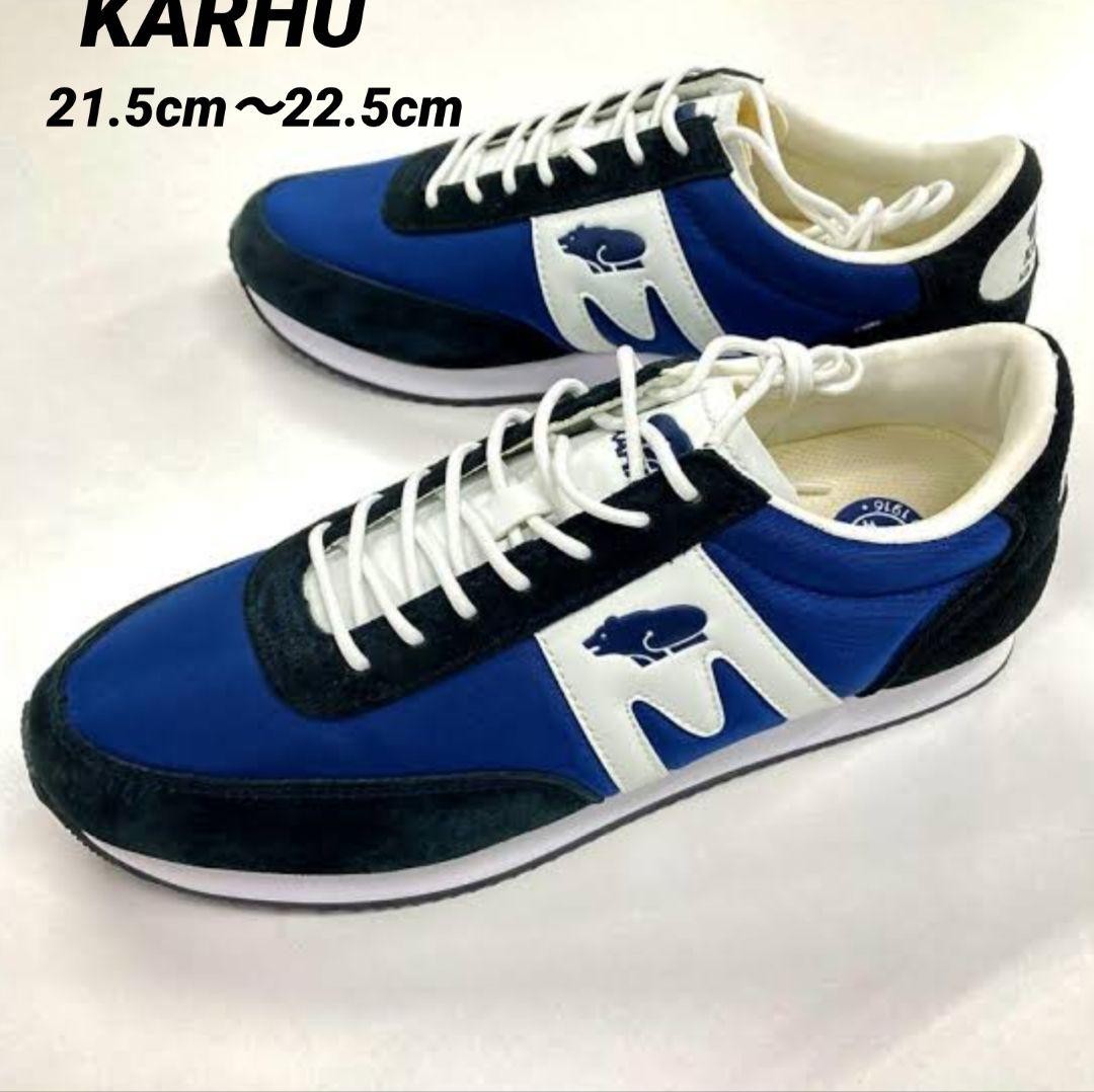 SAOLA KARHU Albatross Sneakers Donna US4 22cm Navy Scarpe Casual Usate
