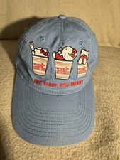 Hello Kitty Hat Cup Of Noodles Blue RARE Uniq...