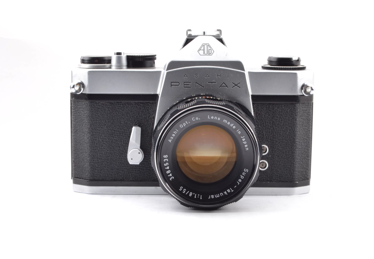 Top Mint】PENTAX SL + PENTAX Super Takumar 55mm f/1.8 for M42 From