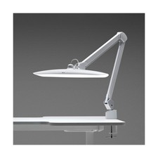 4BLANC  Shadowless Eye-Caring Dimmable LED Lamp with Desk Clamp and Adjusta