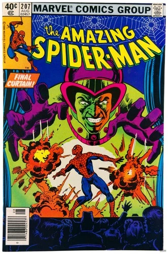 Amazing Spider-Man #207 1980 Marvel Comics VF- Comic Book Newsstand