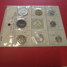 Repubblica Italiana Monete Serie 1968 500 Lire Caravella Argento Segni Cover