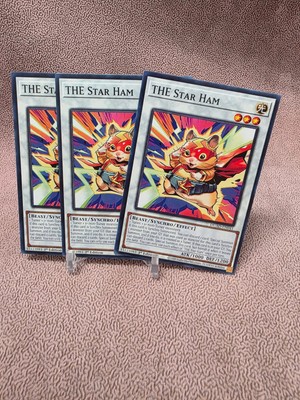 3x THE Star Ham 1st Edition Common DUAD-EN041 Yu-Gi-Oh!