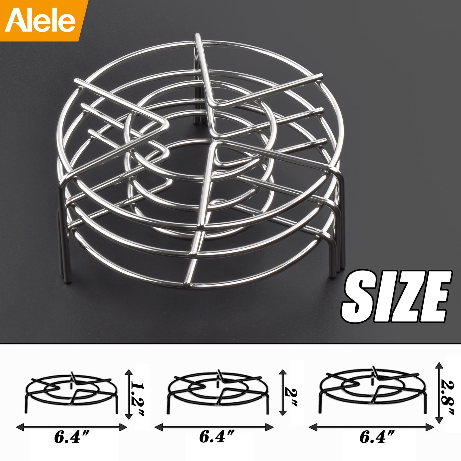 Steam Rack Trivet Stainless Steel Steaming Rack Electric Pressure Cooker stea...