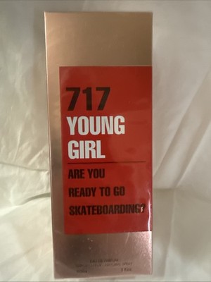 717 Young Girl Perfume for Women 3 Oz 90 Mil New In Sealed Box