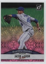 2019 Donruss Franchise Features Pink Firework Jacob deGrom Jon Duplantier 1gf1