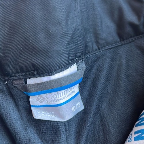 Columbia Kids Insulated Ski Snowboard Bugaboo Winter Waterproof Snow Pants 10/12 - Picture 4 of 14