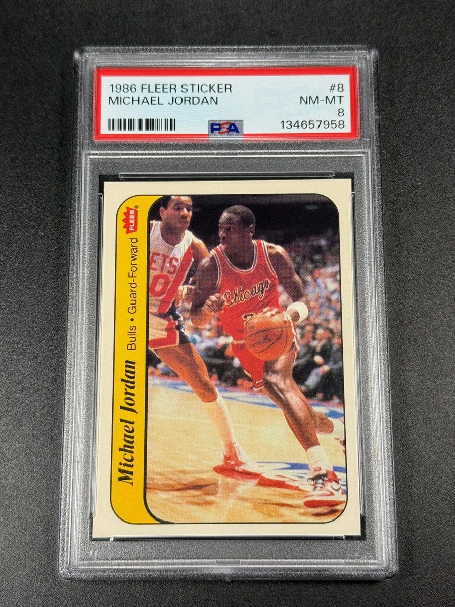 Michael Jordan Basketball Grade 8 1986-87 Season Sports Trading