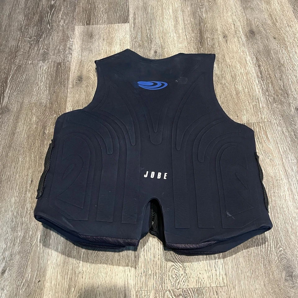 Jobe Life Vest Adult Large 40-44 in Black Neoprene Watersports USCG Approved - Image 2 of 4