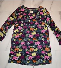 Mistral Bohemian Style Elephant Print Multicoloured Smart Dress Women's Size 12