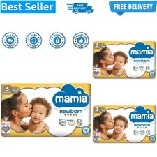 Mamia Ultra Dry Nappies Size 3 - Pack of 56 0.27 per nappy