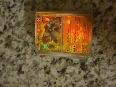 rare groudon card Pokémon TCG Groudon Holo Rare