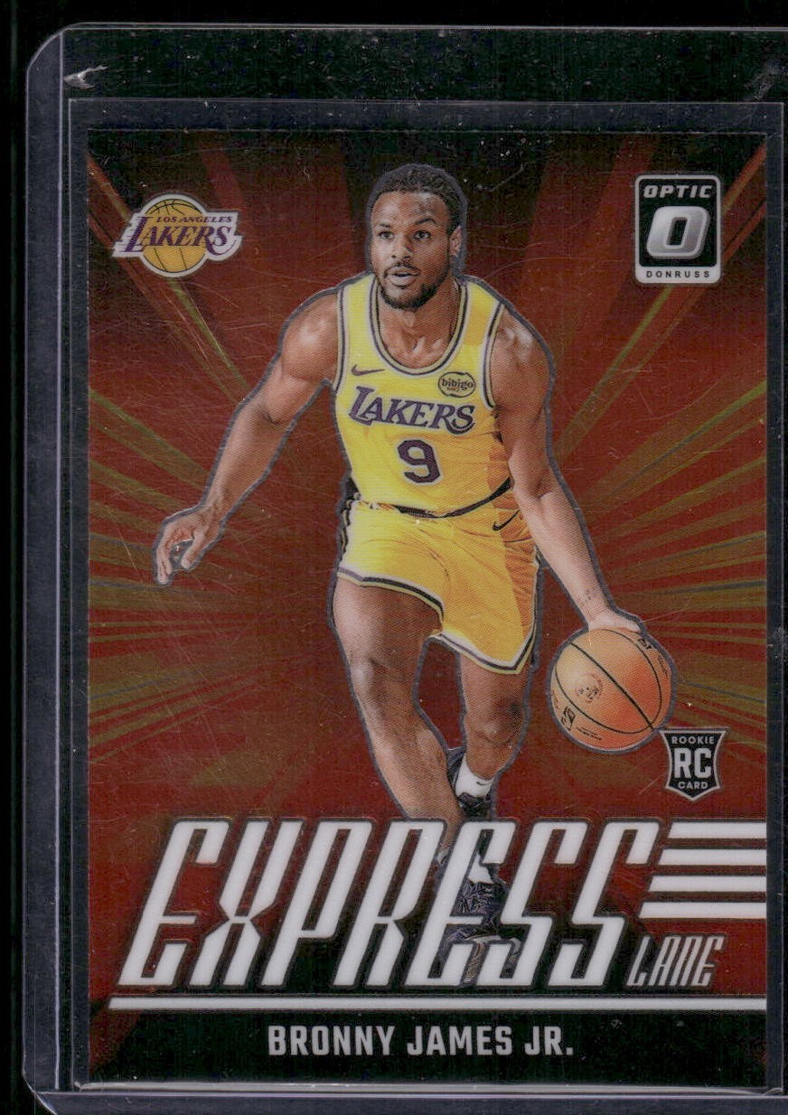 2024-25 Panini Donruss Optic - Express Lane Bronny James #4 (RC)