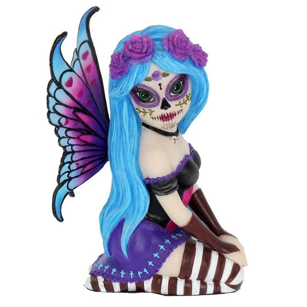 Nemesis Now Azula Sugar Skull Fairy Figurine - 11cm B2298F6