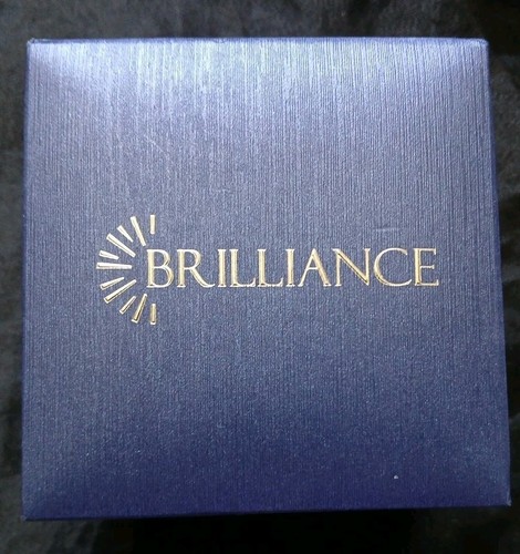 NOS Swavorski Brilliance Fine Jewelry 'Faith' Slider Bracelet Silver Plated Box - Picture 6 of 11
