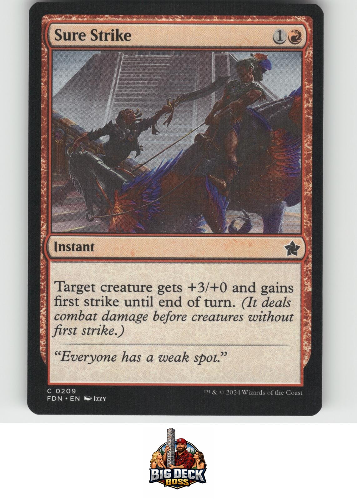 Sure Strike Foundations Common 209 MTG NM/M