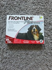 FRONTLINE Plus 3 Doses Flea and Tick Treatment for Extra Large 89 to 132 lbs