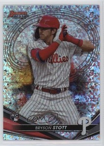 2022 Bowman's Best Mini-Diamond Refractor /299 Bryson Stott #2 Rookie RC