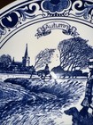 Delfts Blauw Dutch Blue Delft Wall Plate Seasons Autumn  Holland Schoanhaven 8” — photo 5