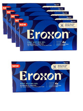 6 pack Eroxon StimGel Fast Acting Gel 4 Single Dose Tubes Per Box Exp 07/26 NIB