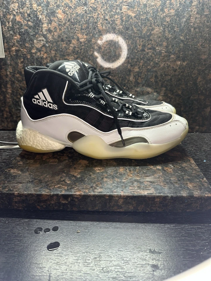 Adidas Crazy BYW Icon 98 Kobe Bryant Basketball Shoes White EE6876 Size 14 - Image 2 of 4