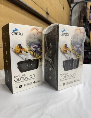 Cardo Packtalk Outdoor / Dual Kit / Black Colorway