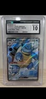 Blastoise ex 186/165 Japanese 151 Super Rare Full Art Pokemon CGC 10 GEM MINT