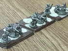 FLAMES OF WAR 15mm MACHINE GUN CREWS x 9 METAL FIGURES WITH BASES