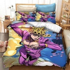 JoJo Bizarre Adventure Bettwäsche Set Kissenbezüge80x80 Bettbezug135x200 200x200