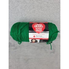 Red Heart Super Saver Yarn Cherry Red Worsted Weight Acrylic 7 oz 364 yds LW2443