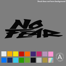 No Fear Logo Text Car Truck Window Wall Laptop Vinyl Decal Sticker bumper