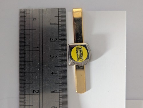 Stanley Power lock Tape Measure Tie Clip - Picture 2 of 4