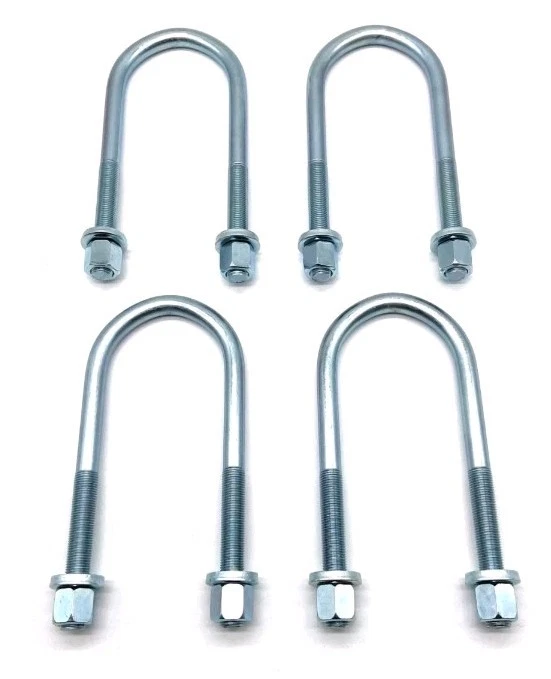 Fits Jeep Wrangler YJ 87-95 Rear Axle Leaf Spring U-Bolts Dana 35 - Image 3 of 3