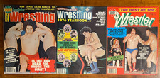 Three Vintage 1976 & 1977 Wrestling Magazines featuring Andre the Giant (Lot #3)