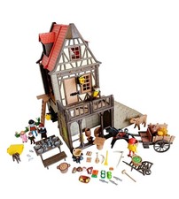Playmobil Fachwerkhaus Mittelalter 3 Etagen Konvolut