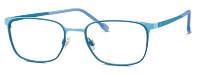 TITANFLEX Kids 830137 70 Kinder Brille Metall Oval Blau