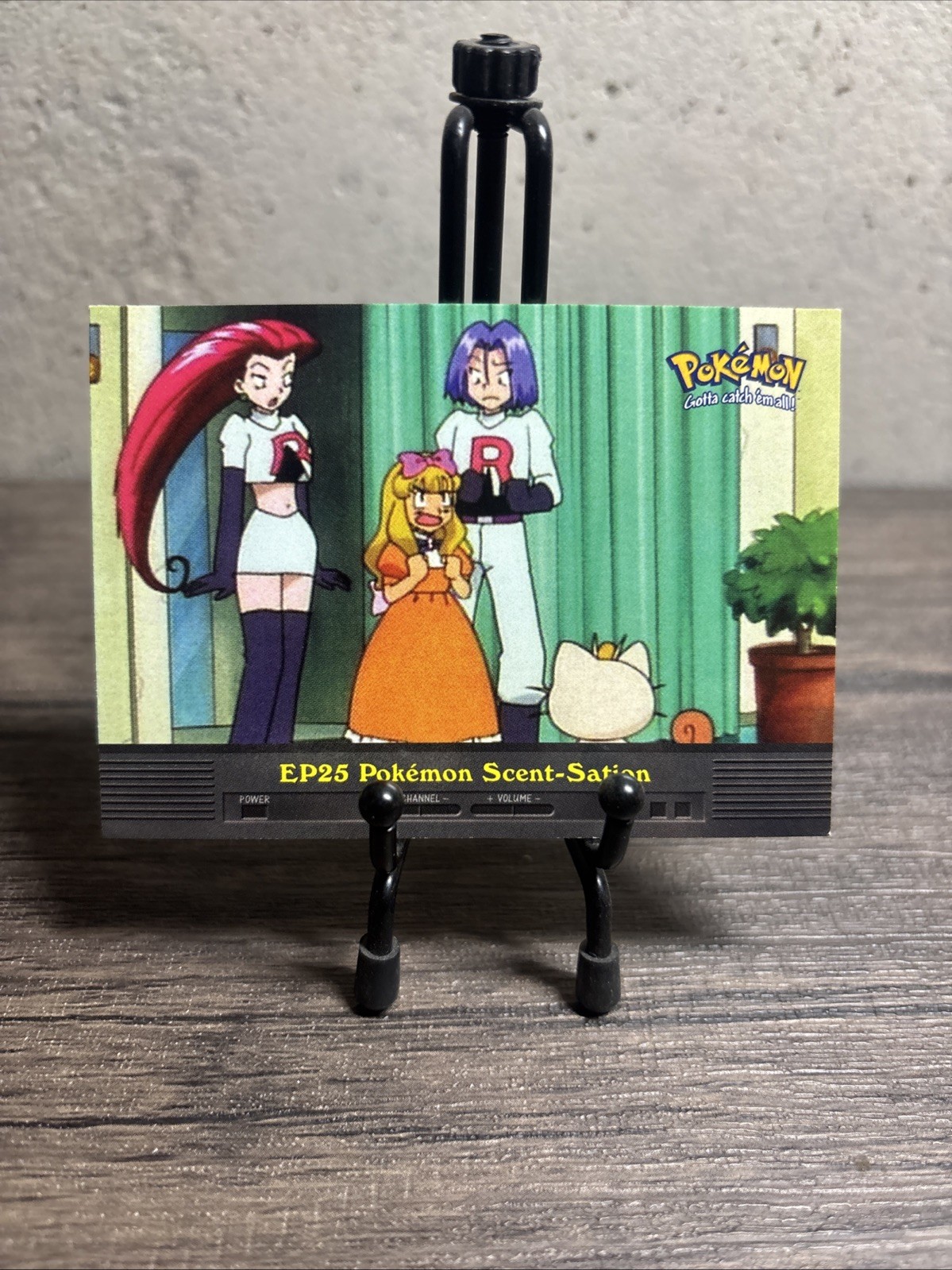 EP25 Pokemon Scent-Sation TOPPS Pokemon Card 2000 Nintendo Blue Label-LP!!