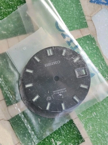 Vintage Watch Seiko 6602-7200 Black Dial