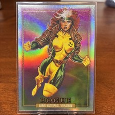 2024 Marvel Masterpieces '92 Platinum Rogue #79-V Variant Cover Rainbow